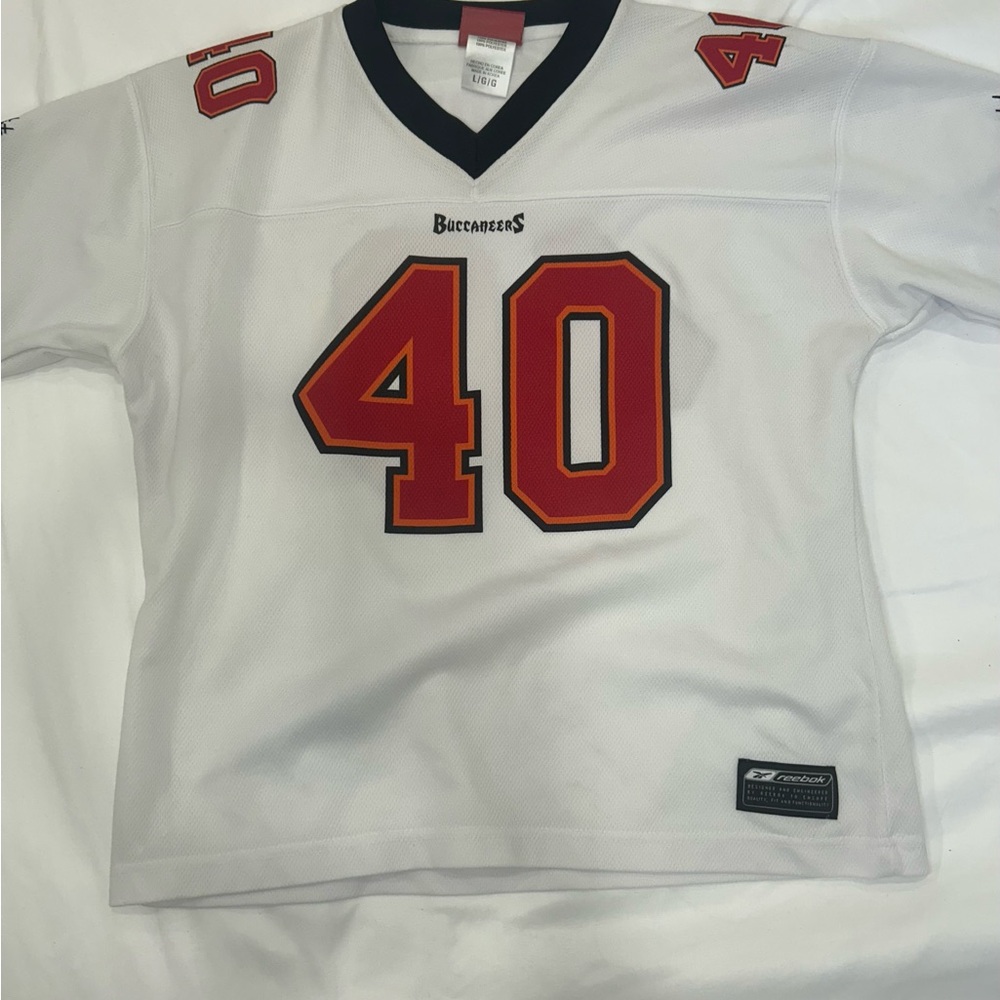 Reebok Womens Tampa Bay Buccaneers Jersey Mike Alstott